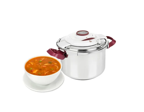 زودپز 6 لیتری تفال مدل Clipso Precision مناسب پخت سوپ