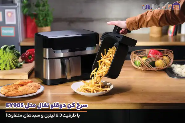 سرخ کن دوقلو تفال مدل 905
