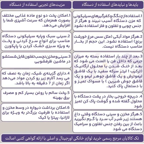 راهنمای استفاده از سرخ کن دوقلو فیلیپس مدل 150