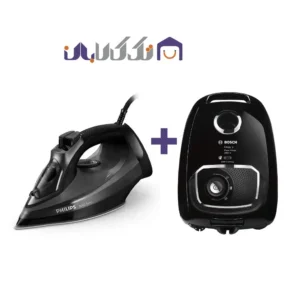 ست اتو بخار فیلیپس 5040 و جاروبرقی بوش 42230