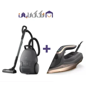 ست اتو بخار فیلیپس 8041 و جاروبرقی آاگ 81A