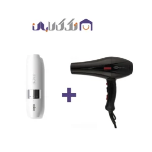 ست سشوار پرومکس مدل 7240 و ماشین اصلاح بانوان مدل FS1000